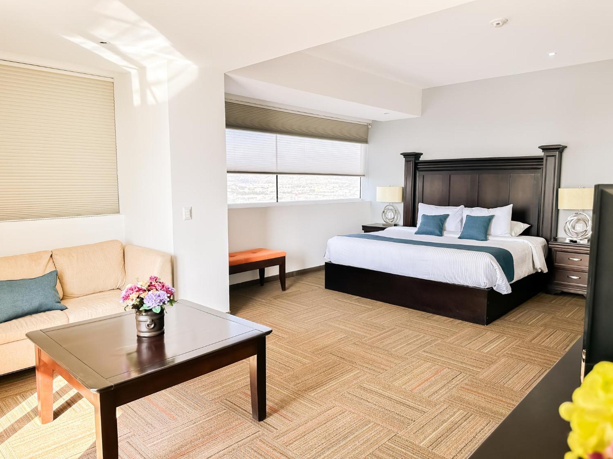 Hotel Stadium Леон Екстер'єр фото A room at the hotel